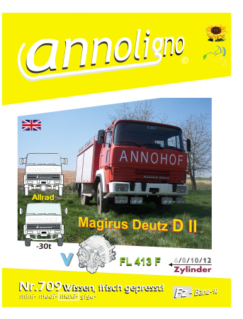 Magirus Deutz/IVECO Frontlenker LKW D II 30 to. & 6-12 Zylinder V- Diesel Motor Bild- Bedienungsanleitung & Bild- Ersatzteilliste & Explosionszeichnungen - annoligno 709